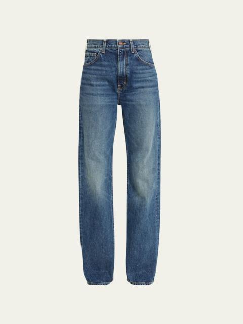 NILI LOTAN Mitchell Straight-Leg Jeans