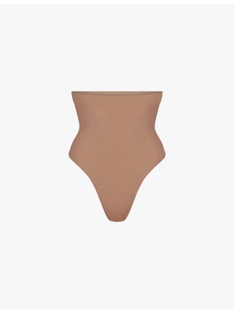 SKIMS Seamless Sculpt high-rise stretch-woven thong