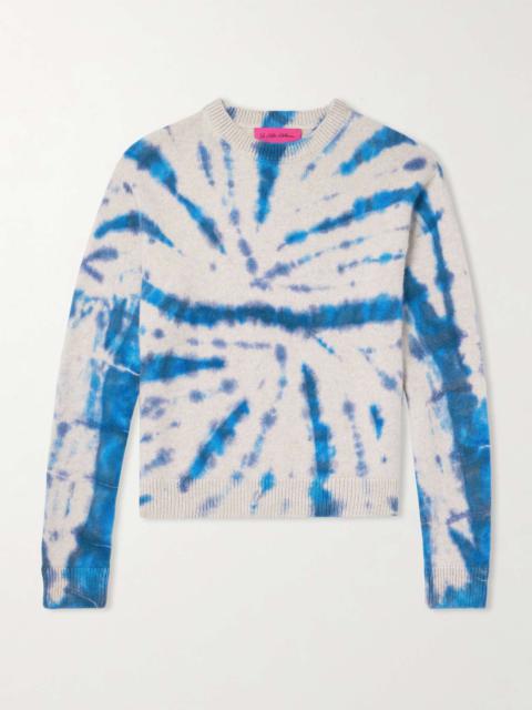 Burnout Tie-Dyed Cashmere Sweater