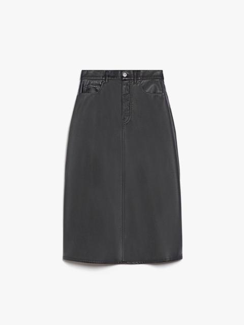 WEEKEND Max Mara CANGA Coated fabric skirt