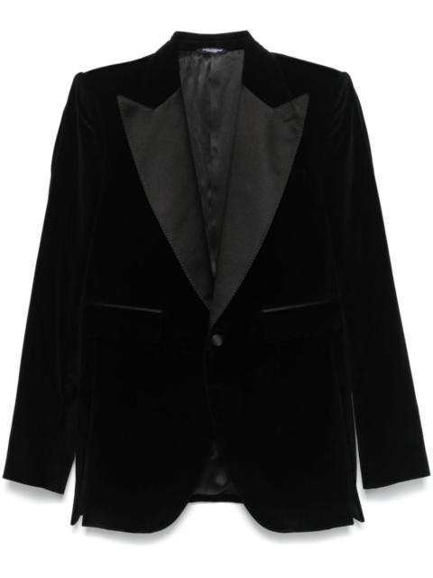 velvet blazer