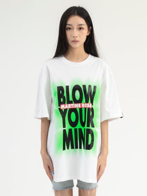 Martine Rose WHITE / BLOW YOUR MIND CLASSIC T-SHIRT