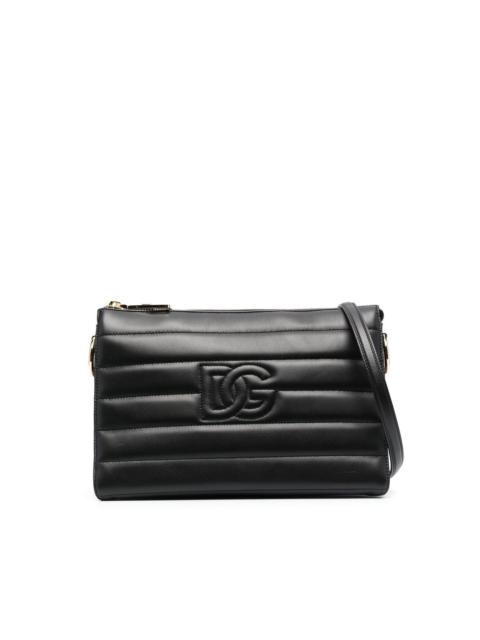 Dolce & Gabbana medium Tris leather clutch