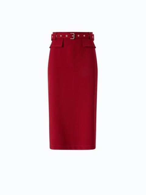 PINKO PENCIL SKIRT WITH BELT