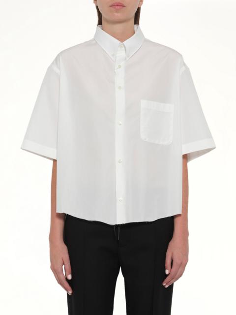 Short Sleeve Shirt in Off White