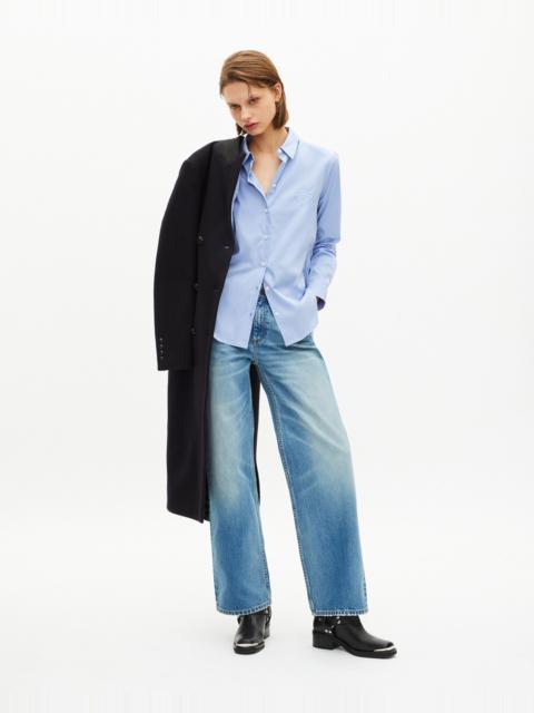The Kooples LIGHT BLUE POPLIN SHIRT