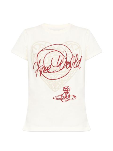Vivienne Westwood embroidered T-shirt