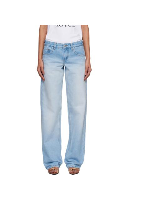 Victoria Beckham Blue Harper Jeans