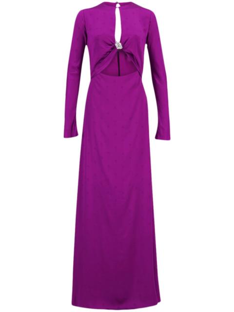 Johanna Ortiz silk jacquard maxi dress