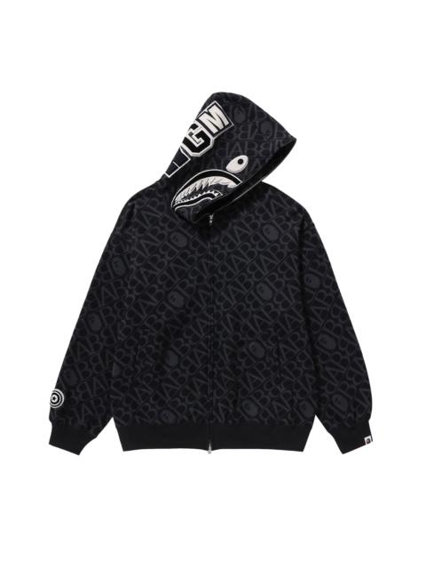 トップス A BATHING APE LINE CAMO TERRY TOWEL POLO BAPE Line Camo Terry Towel Ape Head One Point Polo White