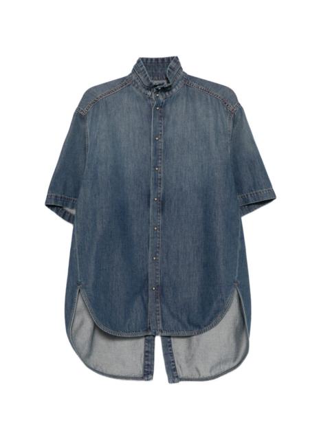 DARKPARK button slate shirt