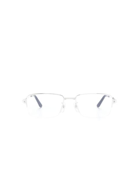 square-frame optical glasses