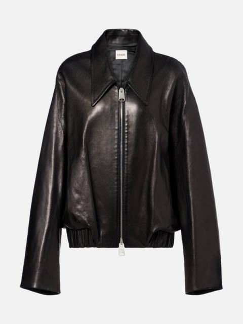 KHAITE Odin leather jacket