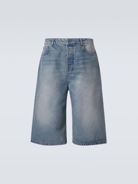 AMI Paris Denim Bermuda shorts