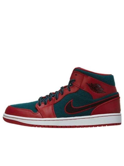 Jordan Air Jordan 1 Mid 'Gym Red Dark Sea' 633206-608