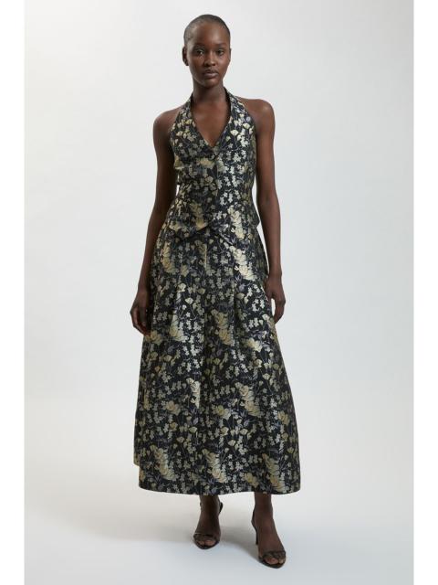 KAREN MILLEN Jacquard Full Midi Skirt