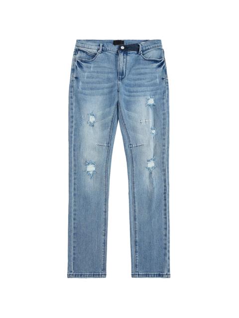 RTA Bryant Skinny Jeans "Glacier Blue Cross Triad" MEXOD1237 J1205GCBCT