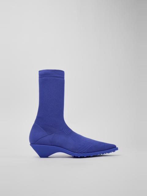 CAMPER Camper x ISSEY MIYAKE - Anna Blue TENCEL Lyocell and Recycled Engineered Materials Ankle Boots for W