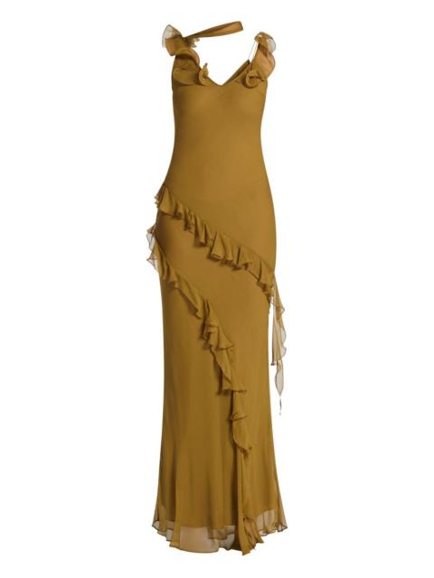 De La Vali ruffled dress