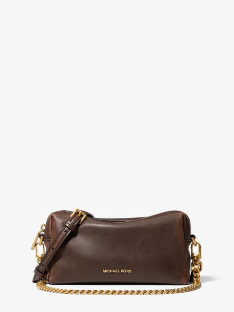 MICHAEL KORS Bryant Small Leather Convertible Crossbody Bag