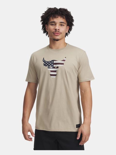 Under Armour Men's Project Rock Freedom Bull Short Sleeve