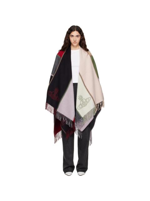Vivienne Westwood Multicolor Stefano Poncho Scarf