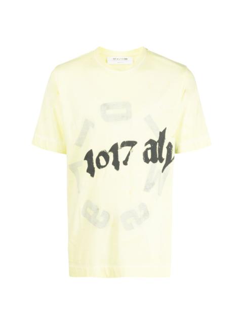 1017 ALYX 9SM logo-print detail T-shirt