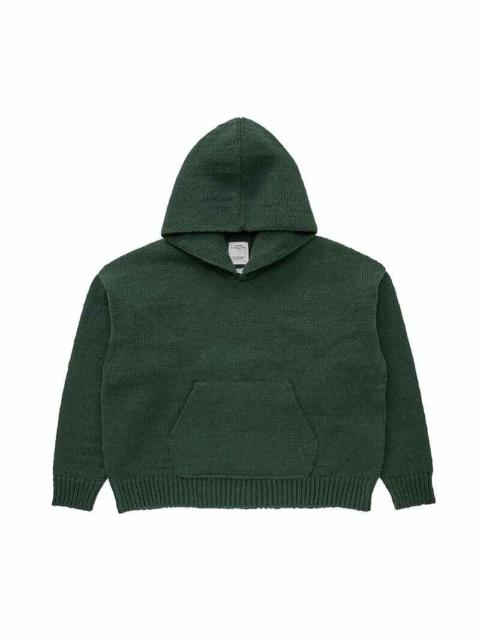 AMPLUS SB KNIT HOODIE P.O. GREEN