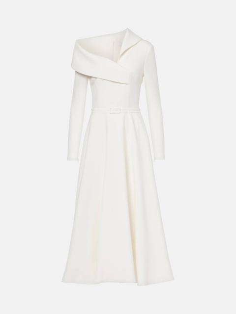 Safiyaa Odelle asymmetric midi dress