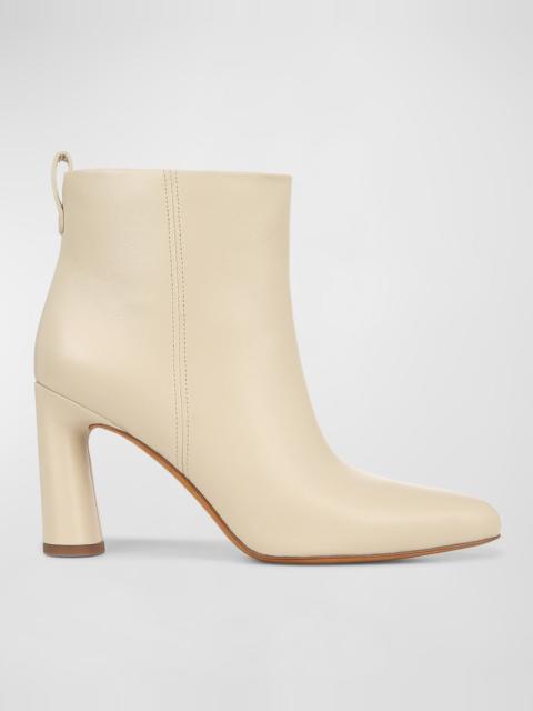 Vince Hillside Leather Ankle Booties