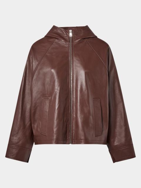 Yves Salomon Lamb Leather Jacket