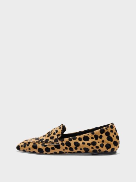 Aeyde Alfie Leopard Loafers