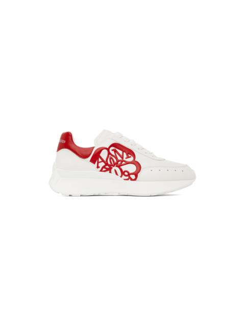 Alexander McQueen White Sprint Sneakers