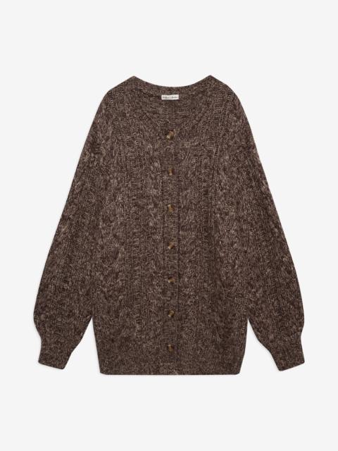 For Love & Lemons Nathalie Knit Oversized Cardigan