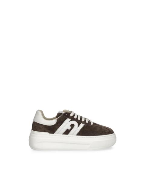 FURLA logo trainers