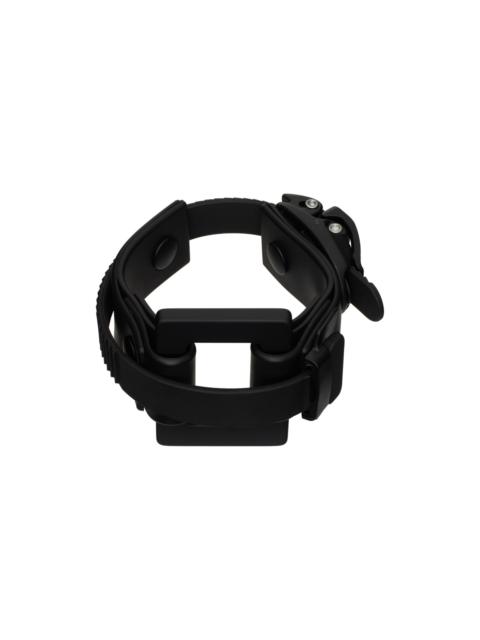 Black Object B04 1 Square Bracelet