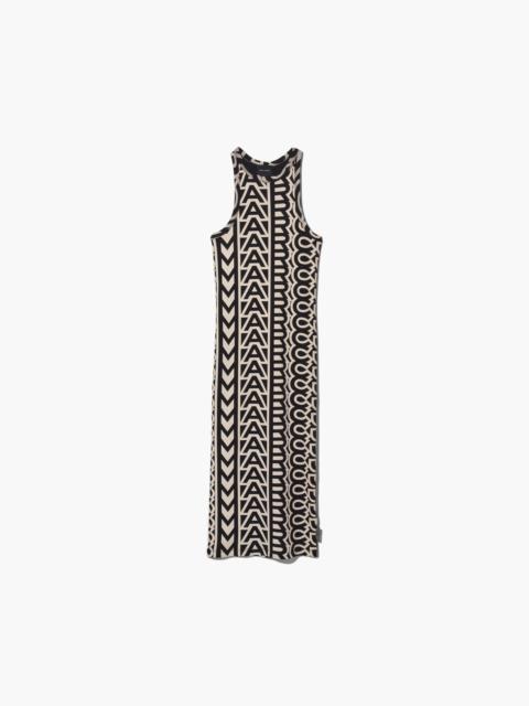 Marc Jacobs THE MONOGRAM RACER RIB DRESS