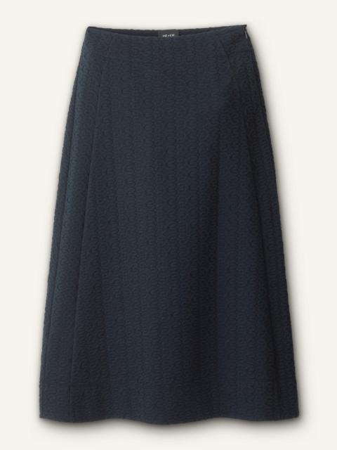 ME+EM Textured Midi Skirt