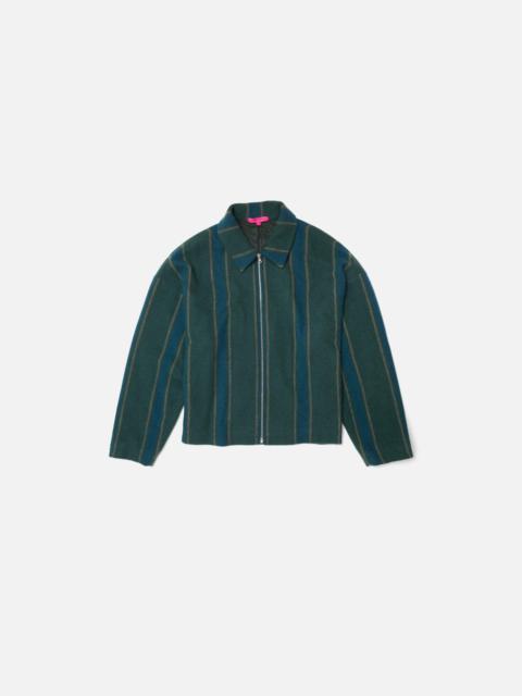 CASTLE STRIPE BOXY JACKET