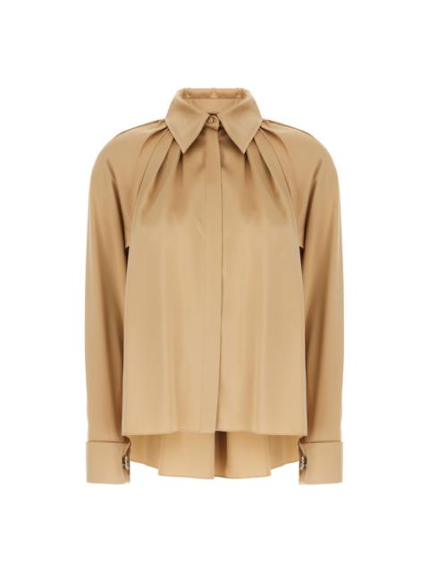 Tシャツ・カットソー Max Mara ACANTO123 SHORT SLEEVE ORGANDY SHIRT Max Mara ACANTO123 SHORT SLEEVE ORGANDY SHIRT