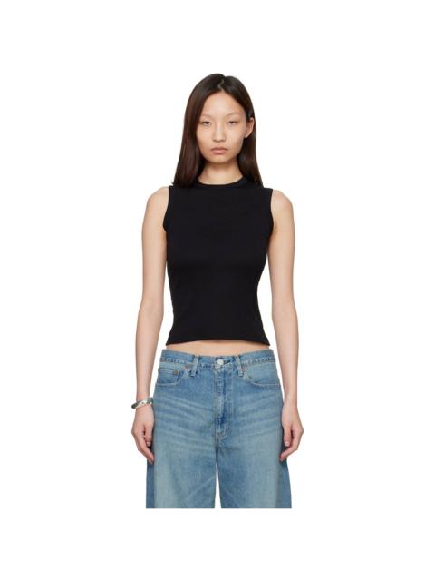 FLORE FLORE Black Esmé Tank Top