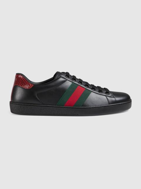 GUCCI Men s Ace GG Crystal canvas sneaker REVERSIBLE