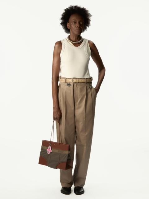 MAGLIANO Regolatore Double Pleats Kakhi