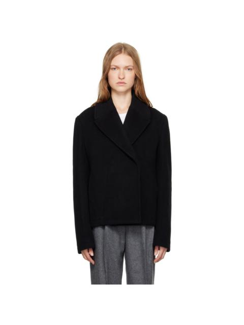 TOTEME Black Cropped Jacket