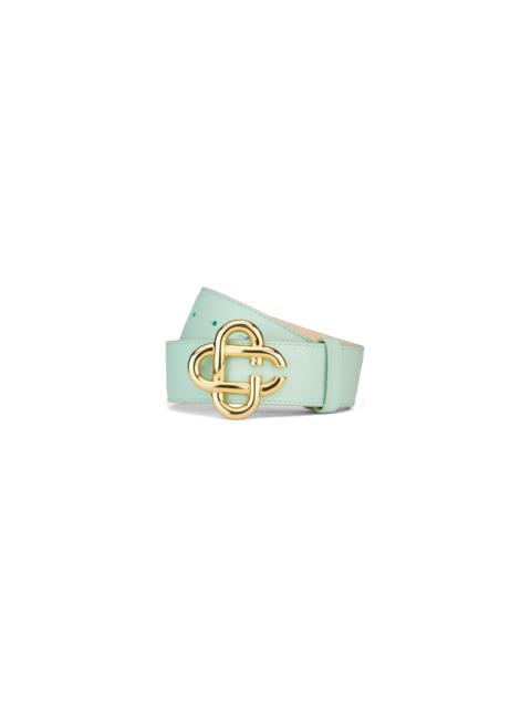CASABLANCA Mint Leather Belt (Small)