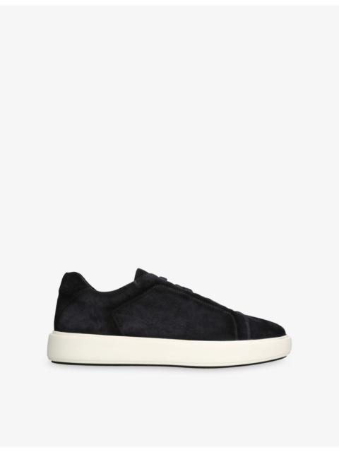 OFFICINE CREATIVE Slouch Suede Low-Top Trainers