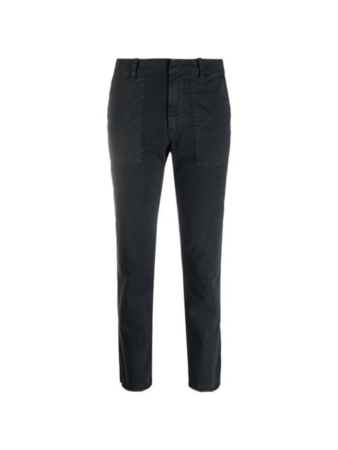 cropped chino trousers