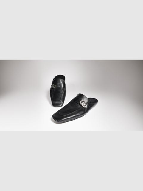 GUCCI Men's slipper with Double G