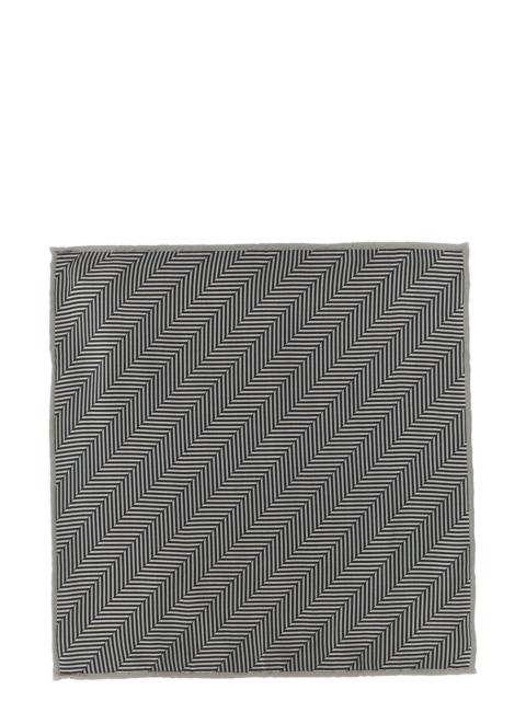 Brunello Cucinelli Chevron Pocket Clutch