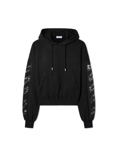 Off-White Eyelet Diags Over Hoodie